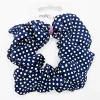 JEANS Hiustarvikkeet>Polkakuvioinen hiusdonitsi 12 cm navy