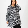 JEANS Tunikat | Plus!>Pomme Rouge Slogan tunika musta