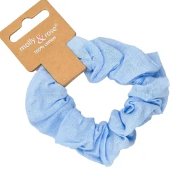 JEANS Hiustarvikkeet>Puuvilladonitsi 9 cm vaaleansininen