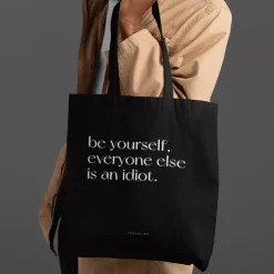 JEANS Elämäntapa Ja Lahjat>Puuvillainen kestokassi Be Yourself