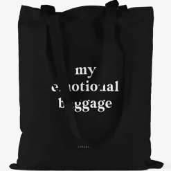 JEANS Elämäntapa Ja Lahjat>Puuvillainen kestokassi Emotional Baggage