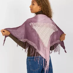 JEANS Huivit Ja Käsineet>Puuvillainen kolmiohuivi purppura