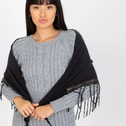 JEANS Huivit Ja Käsineet></noscript>Puuvillainen kolmiohuivi navy