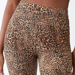 JEANS Housut></noscript>Qed LDN Nya leopardikuvioiset housut
