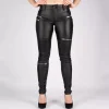 JEANS Housut>R. Display Coated Regular housut musta