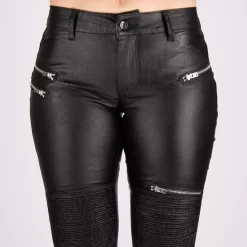 JEANS Housut></noscript>R. Display Coated Regular housut musta