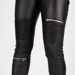 JEANS Housut></noscript>R. Display Coated Regular housut musta