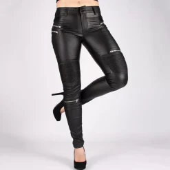JEANS Housut></noscript>R. Display Coated Regular housut musta