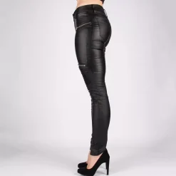 JEANS Housut></noscript>R. Display Coated Regular housut musta