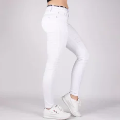JEANS Farkut></noscript>R. Jonaco stretchfarkut valkoinen
