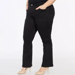 JEANS Housut | Plus!></noscript>Realty Flare housut musta