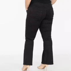 JEANS Housut | Plus!></noscript>Realty Flare housut musta