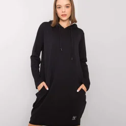 JEANS Pitkähihaiset Paidat | Minimekot>Relevance Aldila hupparimekko musta