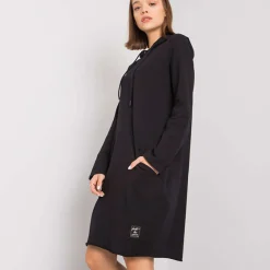 JEANS Pitkähihaiset Paidat | Minimekot>Relevance Aldila hupparimekko musta