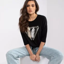 JEANS Pitkähihaiset Paidat>Relevance Chicago paita musta