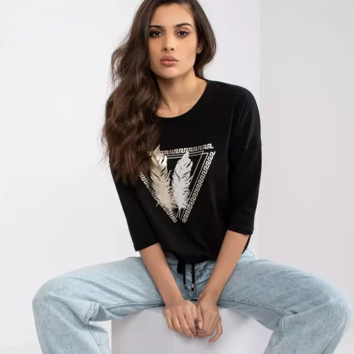 JEANS Pitkähihaiset Paidat>Relevance Chicago paita musta