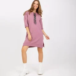 JEANS Pitkähihaiset Paidat | Minimekot>Relevance Earnestine trikoomekko vanha roosa
