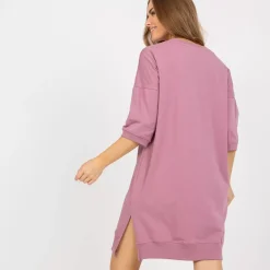 JEANS Pitkähihaiset Paidat | Minimekot></noscript>Relevance Earnestine trikoomekko vanha roosa
