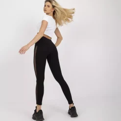 JEANS Leggingsit></noscript>Relevance Edison Mesh leggingsit musta