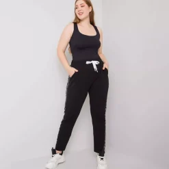 JEANS Housut | Plus!>Relevance Felice collegehousut musta