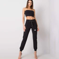 JEANS Housut>Relevance Geetika housut musta