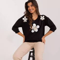 JEANS Pitkähihaiset Paidat></noscript>Relevance Jadelia trikoopaita musta