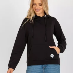 JEANS Hupparit>Relevance Miami trikoohuppari musta