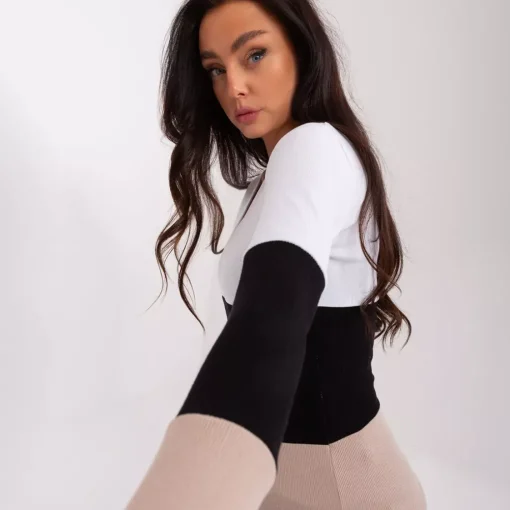 JEANS Pitkähihaiset Paidat>Relevance Milly ribbipaita beige