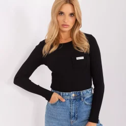 JEANS Pitkähihaiset Paidat>Relevance Navelyn ribbipaita musta