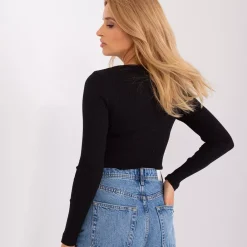 JEANS Pitkähihaiset Paidat></noscript>Relevance Navelyn ribbipaita musta