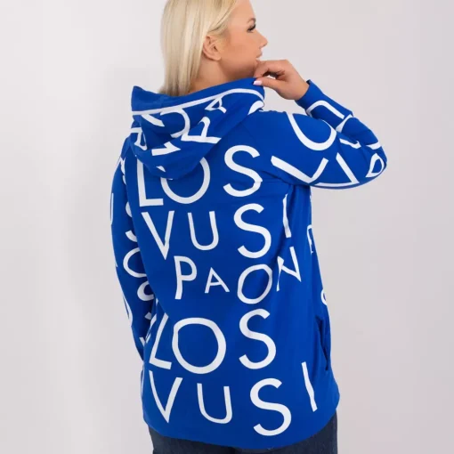JEANS Hupparit | Plus!>Relevance Nette huppari kuvioitu sininen