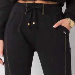 JEANS Housut></noscript>Relevance Riviera housut musta