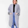 JEANS Neuleet | Plus!>Remel London neuletakki vaaleanharmaa