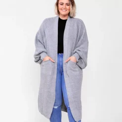 JEANS Neuleet | Plus!>Remel London neuletakki vaaleanharmaa