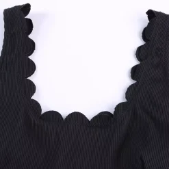JEANS Uima-asut></noscript>Ribattu bikinisetti musta