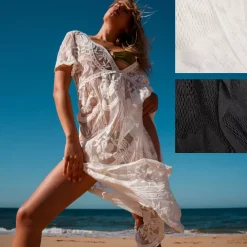JEANS Maksimekot>Rosa Beachy pitsimekko