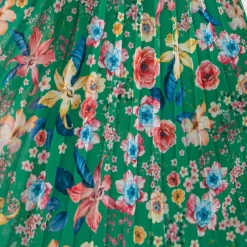 JEANS Minimekot>Rosa Rossa Annie kukkamekko vyöllä vihreä
