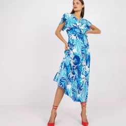 JEANS Maksimekot>Rosa Rossa Seville kuvioitu maksimekko sininen