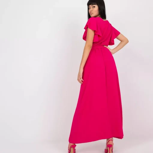 JEANS Maksimekot>Rosa Rossa Trixie maksimekko vyöllä fuksia