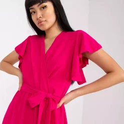 JEANS Maksimekot></noscript>Rosa Rossa Trixie maksimekko vyöllä fuksia