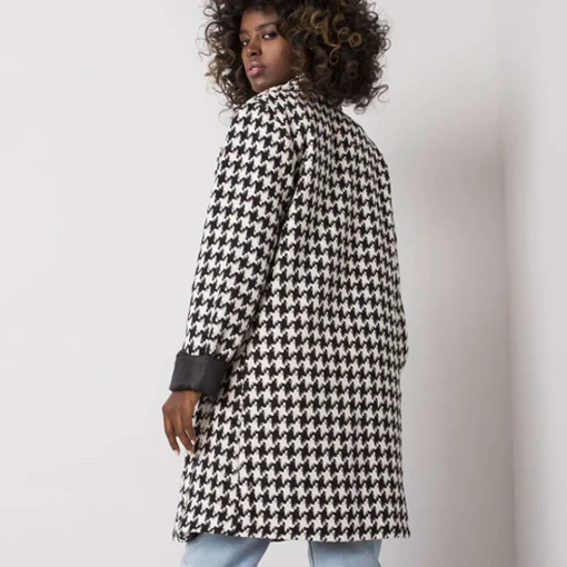 JEANS Takit>Rue Paris Amirah takki mustavalkoinen