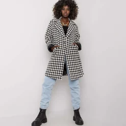 JEANS Takit></noscript>Rue Paris Amirah takki mustavalkoinen