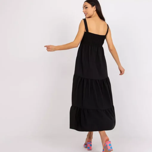 JEANS Midimekot>Rue Paris Amore midimekko musta