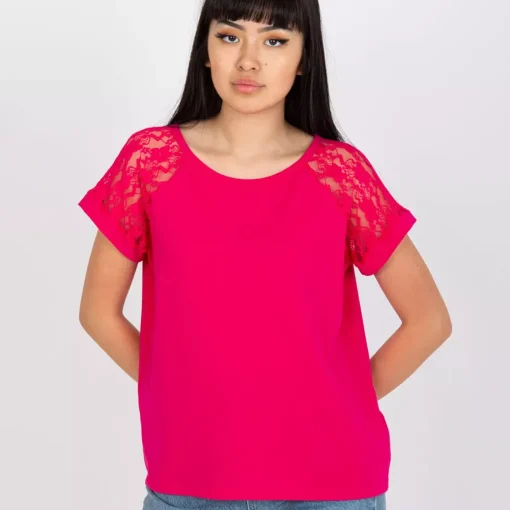 JEANS Lyhythihaiset Paidat Ja Topit>Rue Paris Beate t-paita fuksia