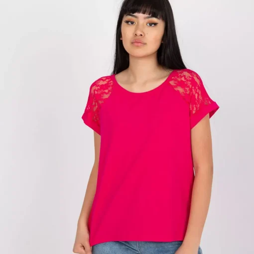 JEANS Lyhythihaiset Paidat Ja Topit>Rue Paris Beate t-paita fuksia