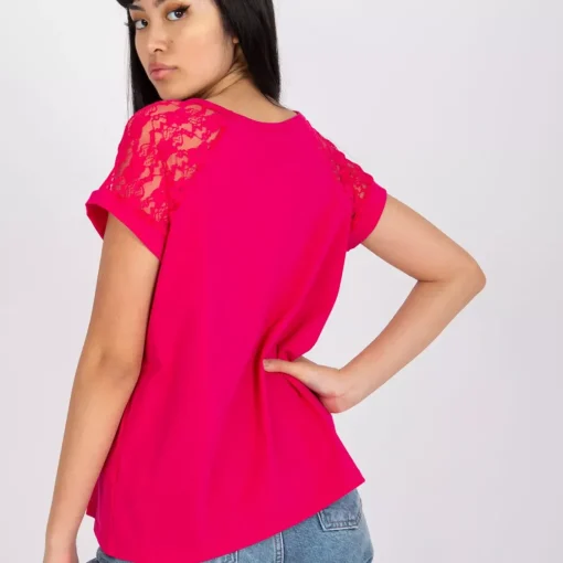 JEANS Lyhythihaiset Paidat Ja Topit>Rue Paris Beate t-paita fuksia