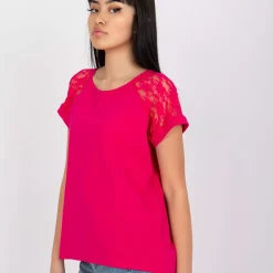 JEANS Lyhythihaiset Paidat Ja Topit></noscript>Rue Paris Beate t-paita fuksia