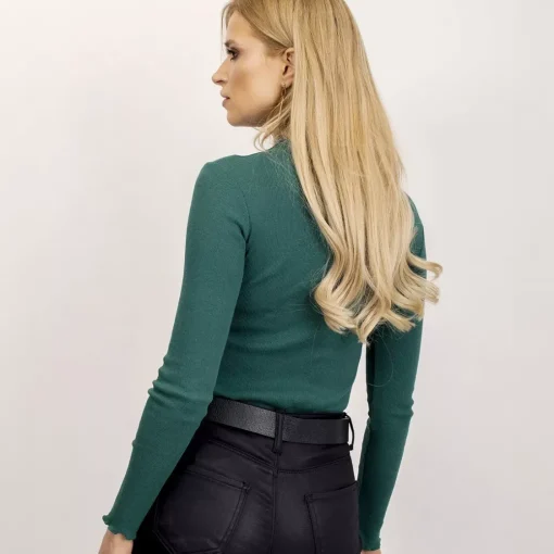 JEANS Pitkähihaiset Paidat>Rue Paris Bianca ribbipaita t.vihreä