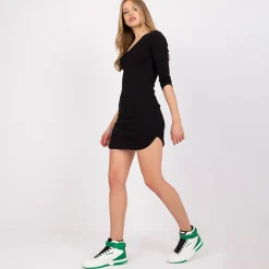 JEANS Minimekot></noscript>Rue Paris Danielle ribbimekko musta