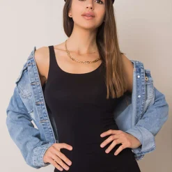JEANS Minimekot></noscript>Rue Paris Dianna trikoomekko musta
